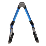 Max Foldable A Frame Guitar Stand Holder for Guitars Basses Blue