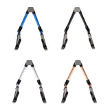 Max Foldable A Frame Guitar Stand Holder for Guitars Basses Blue