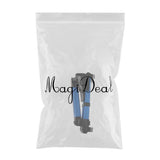 Max Foldable A Frame Guitar Stand Holder for Guitars Basses Blue
