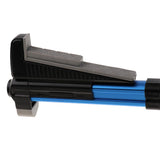 Max Foldable A Frame Guitar Stand Holder for Guitars Basses Blue