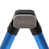 Max Foldable A Frame Guitar Stand Holder for Guitars Basses Blue
