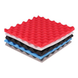 Maxbell Eggcrate Studio Acoustic Foam Sound Proof Panels Nosie Dampening Black