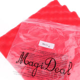 Maxbell Eggcrate Studio Acoustic Foam Sound Proof Panels Nosie Dampening Red
