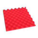 Maxbell Eggcrate Studio Acoustic Foam Sound Proof Panels Nosie Dampening Red