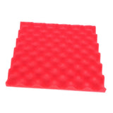 Maxbell Eggcrate Studio Acoustic Foam Sound Proof Panels Nosie Dampening Red