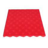 Maxbell Eggcrate Studio Acoustic Foam Sound Proof Panels Nosie Dampening Red