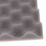 Maxbell Eggcrate Studio Acoustic Foam Sound Proof Panels Nosie Dampening Gray