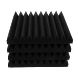 Maxbell Studio Acoustic Foam Panels Nosie Dampening Foam Black