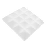 Maxbell Acoustic Foam Sound Proof Foam Panels Nosie Dampening for Music Parts White