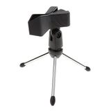 Maxbell Desktop Tripod Microphone Stand with Clip for Stage Conference #2
