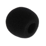 Maxbell 10Pcs Foam Mic Shield Cover Microphone Windscreen Cap for Meeting  28x22x8mm