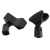 Maxbell Microphone Clip Mic Microphone Clamp Clip Holder Stand for Musical  2#