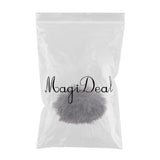 Maxbell Fur Windscreen Windshield Wind Muff for Lavalier Lapel Microphone Mic Gray