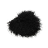 Maxbell Fur Windscreen Windshield Wind Muff for Lavalier Lapel Microphone Mic Black