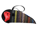 Maxbell IRIN12 Hole C Tone Ocarina + National Style Package +Strap +Color Bag Red