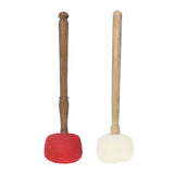 Maxbell Tibetan Buddhist Meditation Singing Bowl Wool Felt Hammer Red