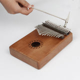 Maxbell 17 Key Kalimba Mbira Finger Percussion Thumb Piano with Storage Bag Wood