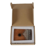 Maxbell 17 Key Kalimba Mbira Finger Percussion Thumb Piano with Storage Bag Wood