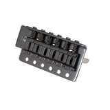 Maxbell 6 String Flat Saddle Tremolo Bridge System for FD ST Electric Guitar  Black