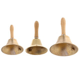 Maxbell Vintage Copper Hand Bell with Wooden Handle 8 x 15cm