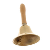 Maxbell Vintage Copper Hand Bell with Wooden Handle 11.2 x 18cm