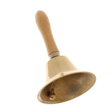 Maxbell Vintage Copper Hand Bell with Wooden Handle 11.2 x 18cm