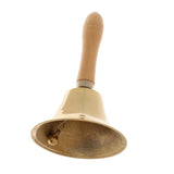 Maxbell Vintage Copper Hand Bell with Wooden Handle 11.2 x 18cm