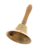 Maxbell Vintage Copper Hand Bell with Wooden Handle 11.2 x 18cm