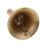 Maxbell Vintage Copper Hand Bell with Wooden Handle 11.2 x 18cm