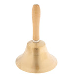 Maxbell Vintage Copper Hand Bell with Wooden Handle 14 x 18cm