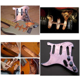 Max 10 Pieces Guitar Copper Foil Tape Single Conductive Adhesive Sheet 30x22.5cm