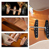 Max 10 Pieces Guitar Copper Foil Tape Single Conductive Adhesive Sheet 30x22.5cm