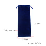 Maxbell Muitifuction Blue Bags Harmonica Cosmetic Bags Canvas Bags Drawstring Backpack