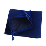 Maxbell Muitifuction Blue Bags Harmonica Cosmetic Bags Canvas Bags Drawstring Backpack
