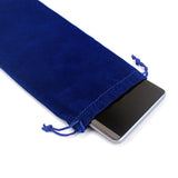 Maxbell Muitifuction Blue Bags Harmonica Cosmetic Bags Canvas Bags Drawstring Backpack
