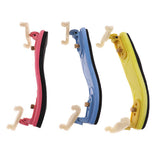 Max Maxb Adjustable Violin Shoulder Rest Pad Holder for 1/2 1/4 Violin 1-2 1-4 Red