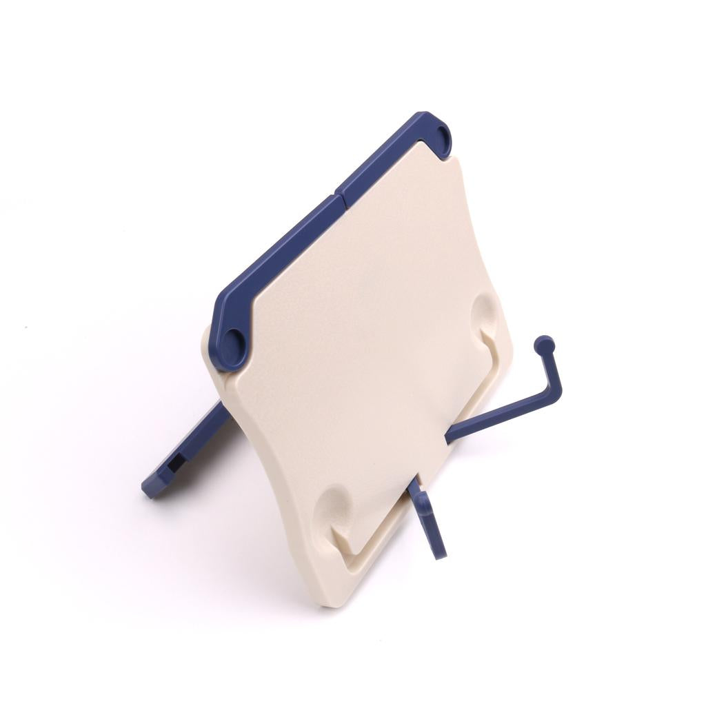Max Maxb Portable Reading Book Stand Music Stand Adjustable Holder Rack White