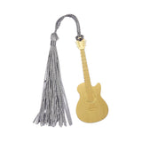 Max Goldlen Copper Guitar Shape Design Music Bookmark for Book Lovers