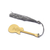 Max Goldlen Copper Guitar Shape Design Music Bookmark for Book Lovers
