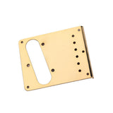 Max Metal Electric Guitar Bridge Plate for Fender Tele Guitar Replacement Golden