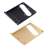 Max Metal Electric Guitar Bridge Plate for Fender Tele Guitar Replacement Golden