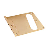 Max Metal Electric Guitar Bridge Plate for Fender Tele Guitar Replacement Golden