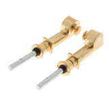 Max 2 Pieces Copper Vortex Erhu Axis Shaft Mechanical Axis