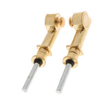 Max 2 Pieces Copper Vortex Erhu Axis Shaft Mechanical Axis