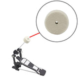 Maxbell Drum Pedal Beater Hammer Head Felt Pad Percussion Drum Accessory