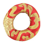 Max Silk Brocade Ring Cushion Pillow for Tibetan Singing Bowl 8cm