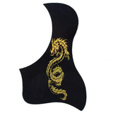 Max Guitar Pickguard Scratch Plate for Acoustic Guitar Golden Dragon