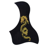 Max Guitar Pickguard Scratch Plate for Acoustic Guitar Golden Dragon