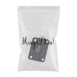 Max Square Electric Guitar Output Jack Socket Plate for LP Replacement Black