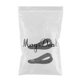 Max 2 Pieces Acoustic Guitar Headstock Straps Button Hook Black